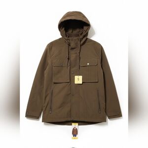 Marc New York Brown Hooded Field Jacket